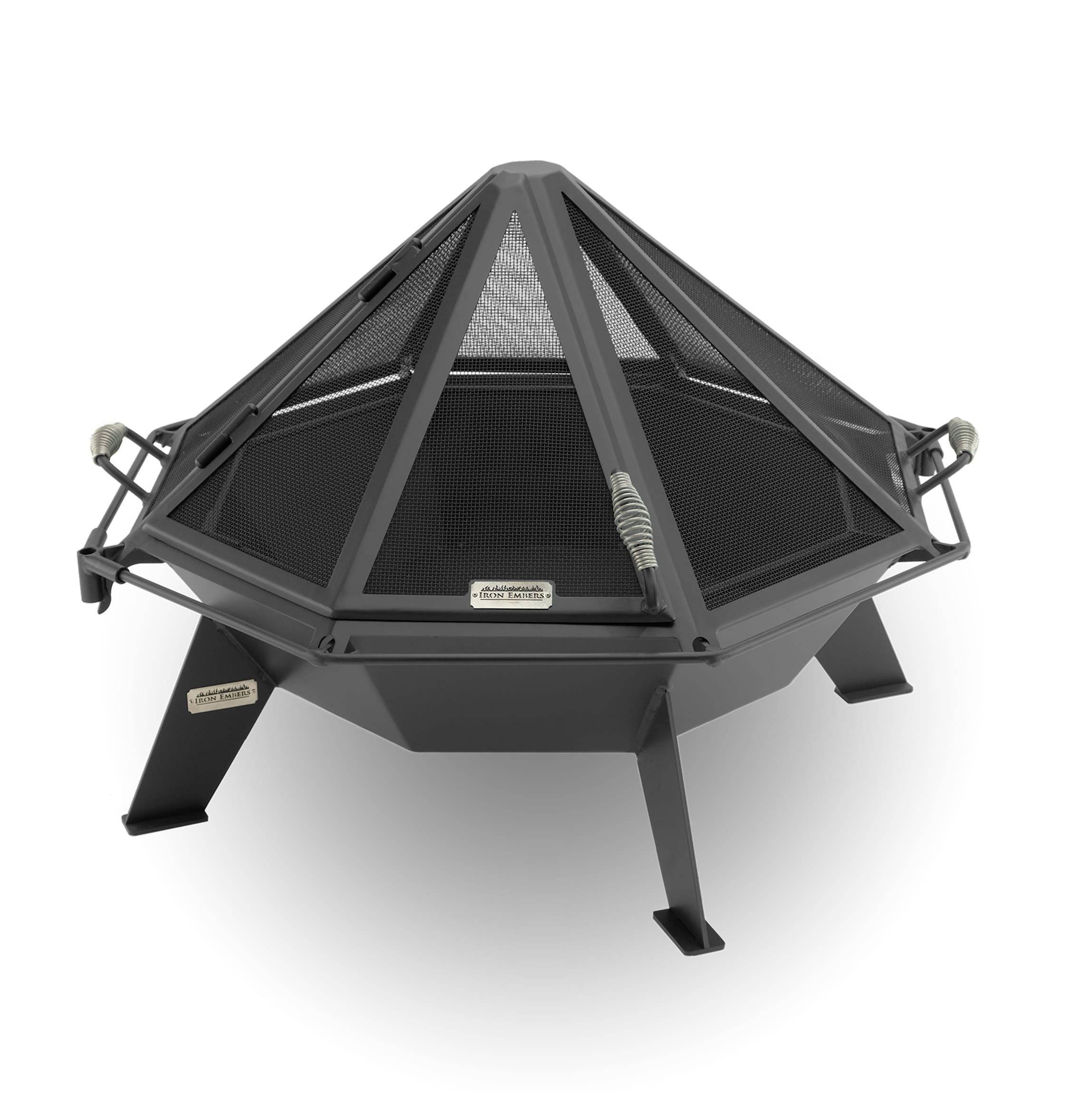 Octagonal Cottager spark screen closed