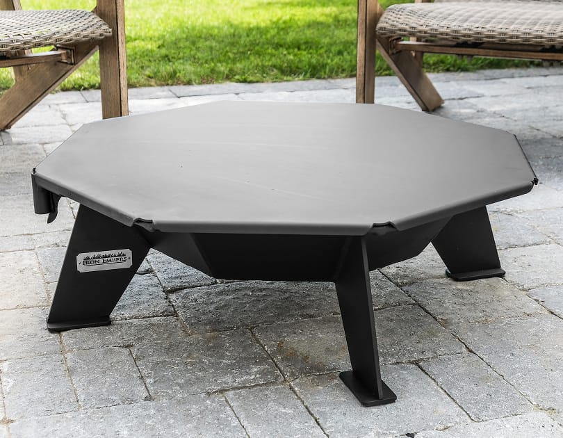 Octagonal Cottager steel lid