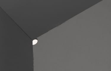 Sloped floor helps keep water drained and improves airflow.