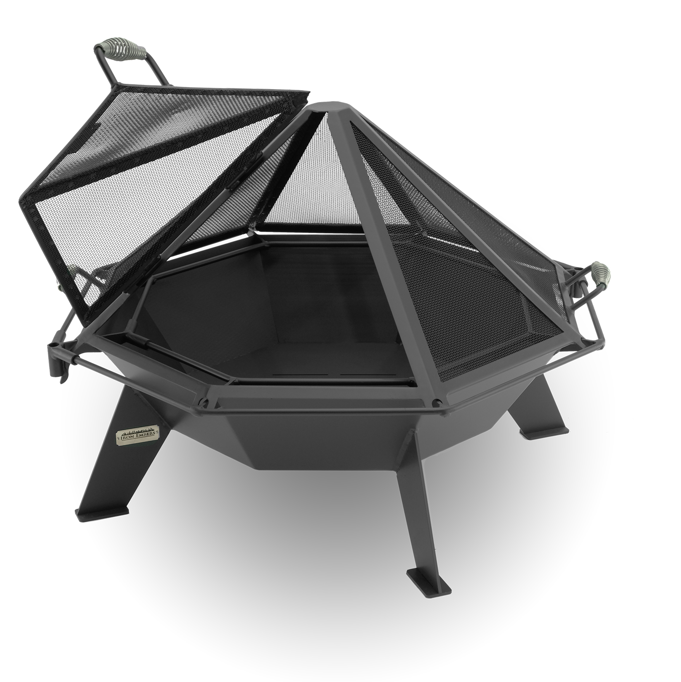 Octagonal Cottager spark screen open