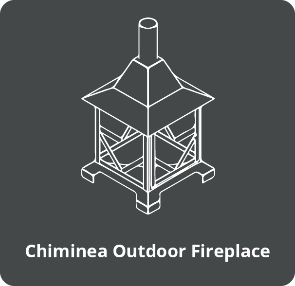 Chiminea Outdoor Fireplace