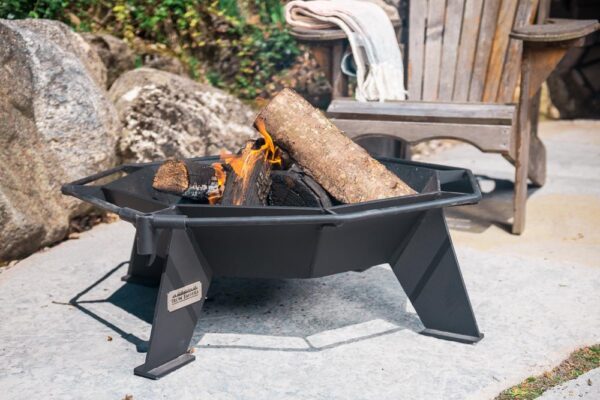 small outdoor residential fire pit