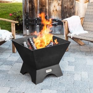 24in Modern Cube fire pit