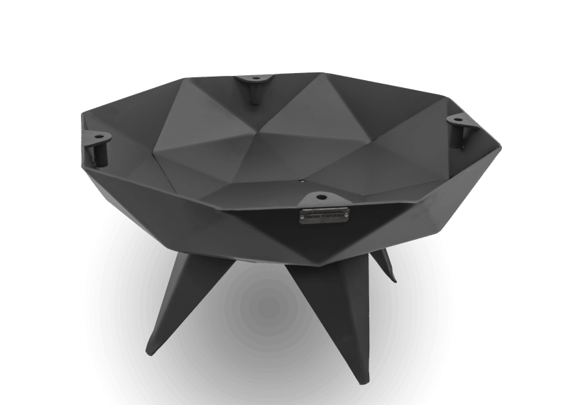 Custom tall 3' polygon fire bowl