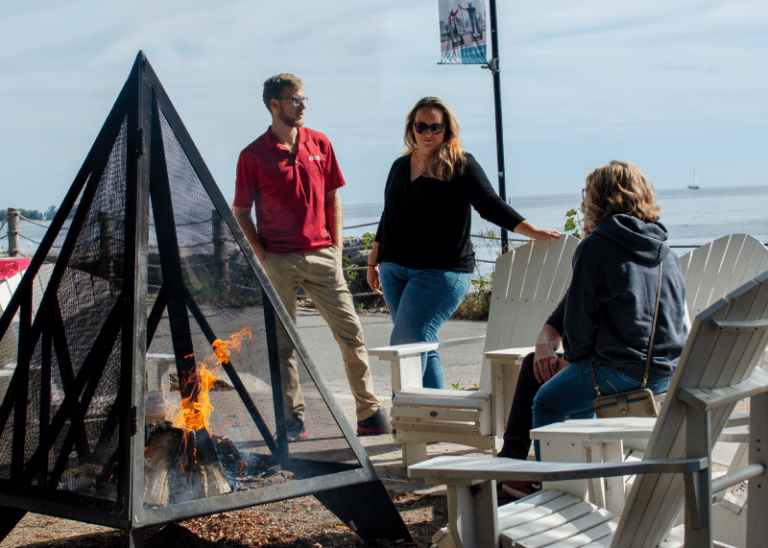 The Ontario Place Fire Pit An Oasis in the City of Toronto